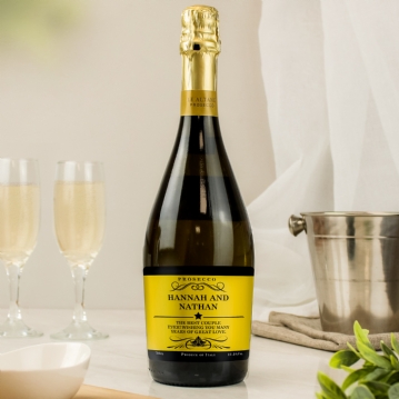 Personalised Prosecco Bottle