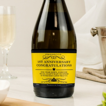 Personalised Prosecco Bottle
