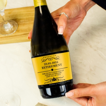 Personalised Prosecco Bottle