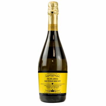 Personalised Prosecco Bottle