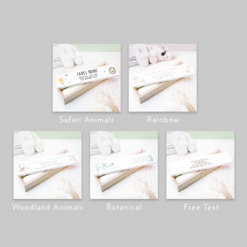 Personalised Baby's Certificate Holder