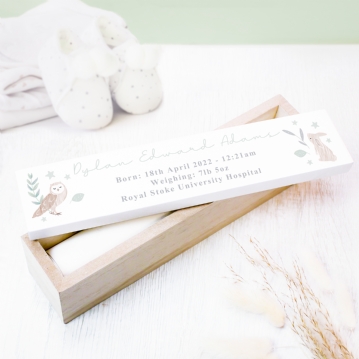 Personalised Baby's Certificate Holder