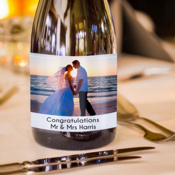 Personalised Photo Upload Bottle of Prosecco