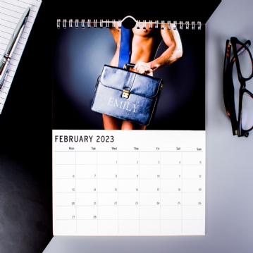 Personalised Hot Hunks Calendars