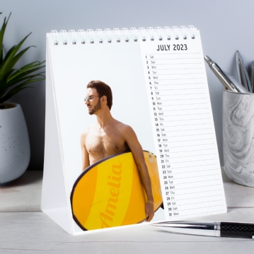 Personalised Hot Hunks Calendars