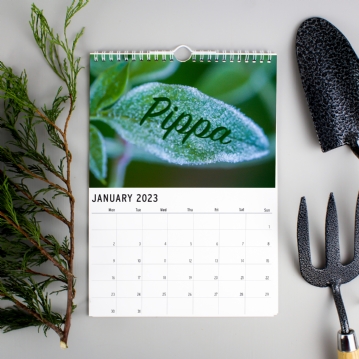 Personalised Gardening Calendars