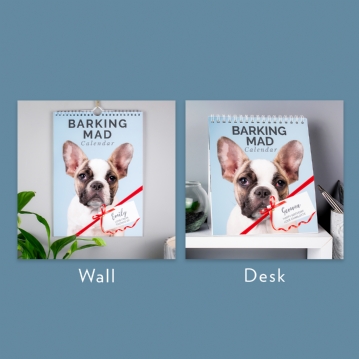 Personalised Barking Mad Calendars