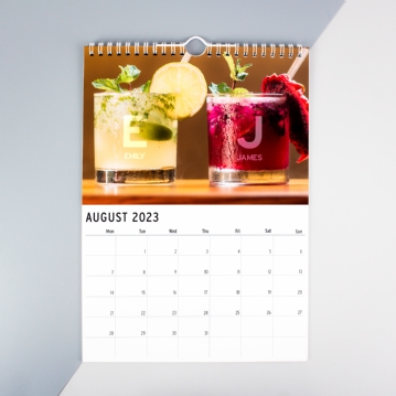 Personalised Couples You And Me Calendars