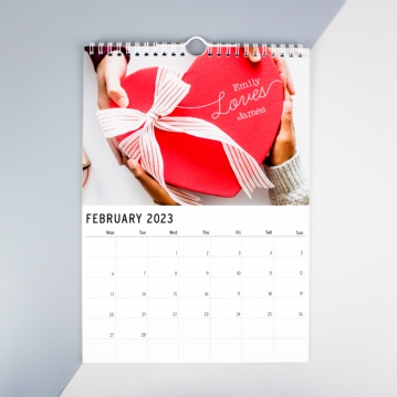 Personalised Couples You And Me Calendars
