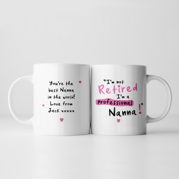 Personalised Professional Grandma Mug