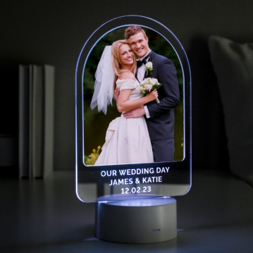 Personalised Photo Upload Colour Changing Lights