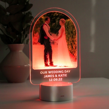 Personalised Photo Upload Colour Changing Lights
