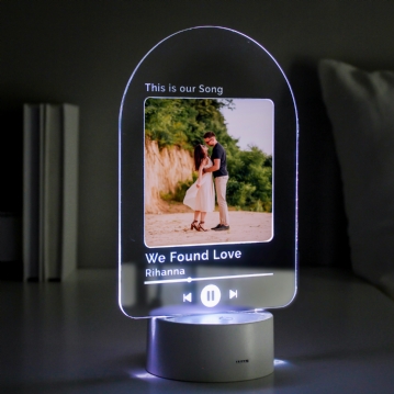 Personalised Photo Upload Colour Changing Lights
