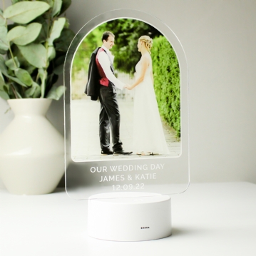 Personalised Photo Upload Colour Changing Lights