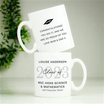 Personalised Class of Graduation Mug