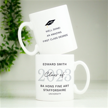 Personalised Class of Graduation Mug
