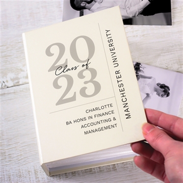 Personalised Class of Graduation 6x4 Photo Album