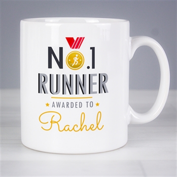 Personalised No.1 Runner Mug