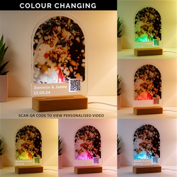 Personalised Photo Upload LED Light
