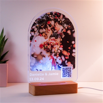 Personalised Photo Upload LED Light