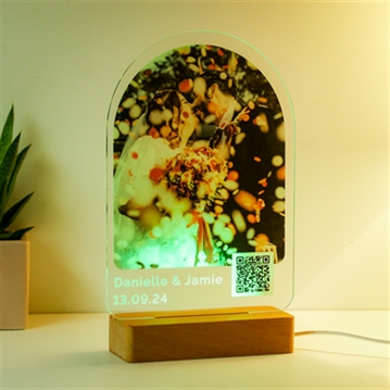 Personalised Photo Upload LED Light