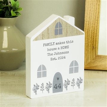 Personalised Home Wooden Ornaments