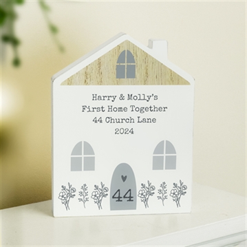 Personalised Home Wooden Ornaments