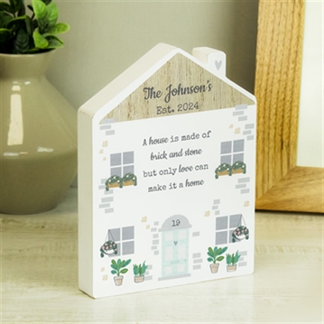 Personalised Home Wooden Ornaments