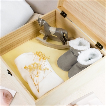 Personalised Safari Animals Large Wooden Keepsake Box