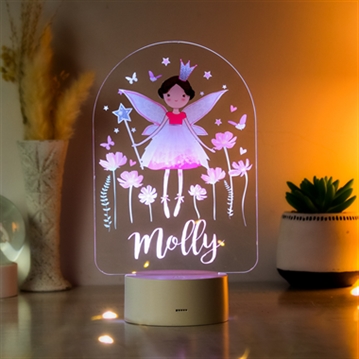 Personalised Fairy Princess LED Colour Changing Light