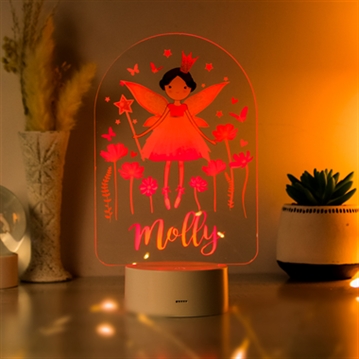 Personalised Fairy Princess LED Colour Changing Light