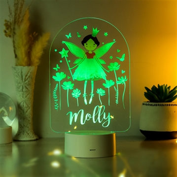 Personalised Fairy Princess LED Colour Changing Light