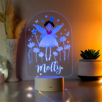 Personalised Fairy Princess LED Colour Changing Light