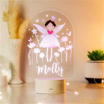 Personalised Fairy Princess LED Colour Changing Light