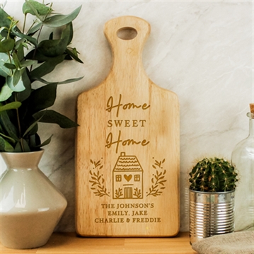 Personalised HOME Wooden Paddle Board