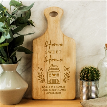 Personalised HOME Wooden Paddle Board