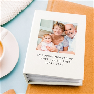 Personalised Photo Upload 6x4 Photo Album with Sleeves