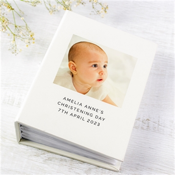 Personalised Photo Upload 6x4 Photo Album with Sleeves