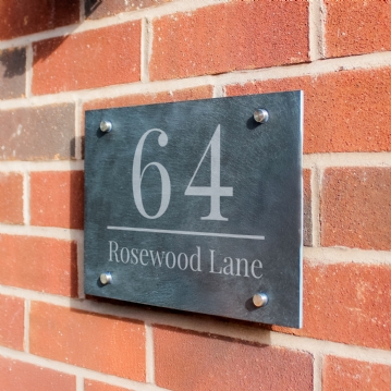 Personalised Slate House Signs