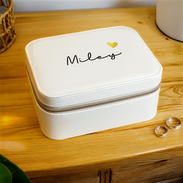 Personalised Travel Jewellery Box