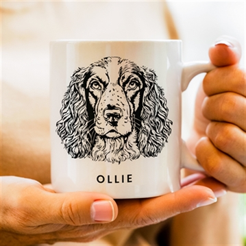 Personalised Dog Breed Mug