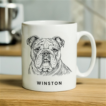Personalised Dog Breed Mug