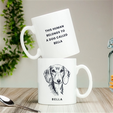 Personalised Dog Breed Mug