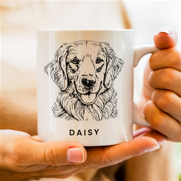 Personalised Dog Breed Mug
