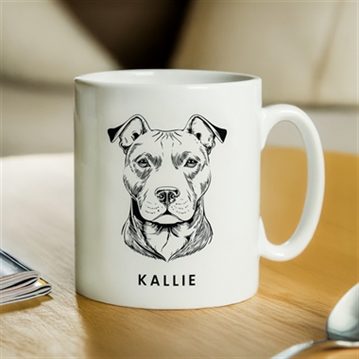 Personalised Dog Breed Mug