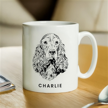 Personalised Dog Breed Mug