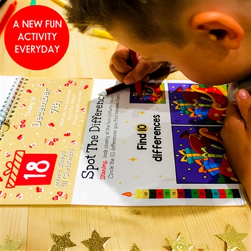 Personalised 24 Sleeps Christmas Activity Advent Calendar
