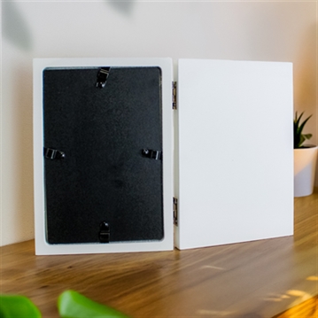 Personalised Leopard Print Hinged 6x4 Photo Frame