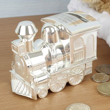 Personalised Train Money Box