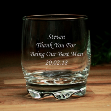 Personalised Whiskey Glass